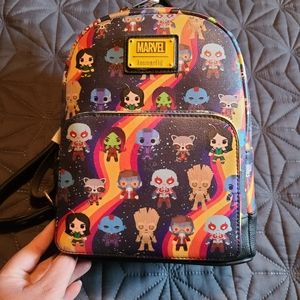 Loungefly Guardians of the Galaxy Chibi backpack